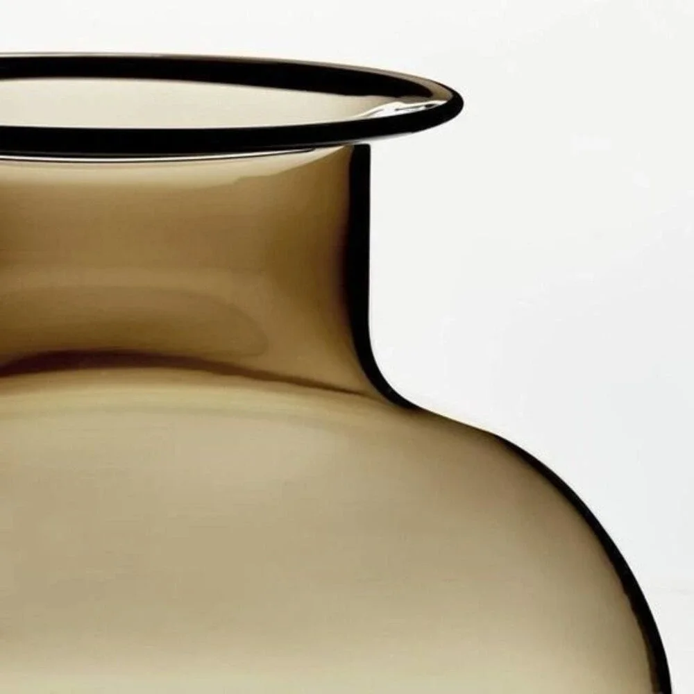 9x10 Smoked Glass Vase Brown‎ – Threshold Studio McGee, Target 2021 NIB